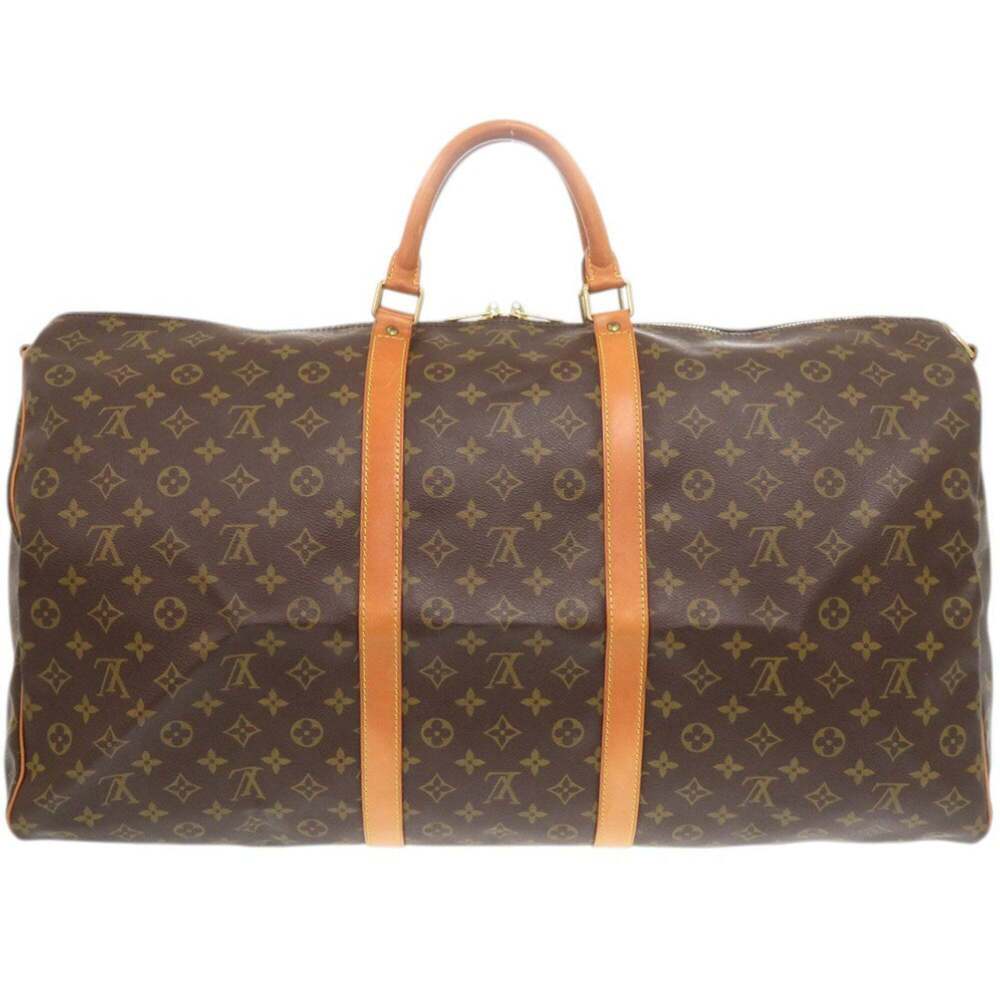LOUIS VUITTON Authentic Brown Monogram Boston Bag - Picture 2 of 10